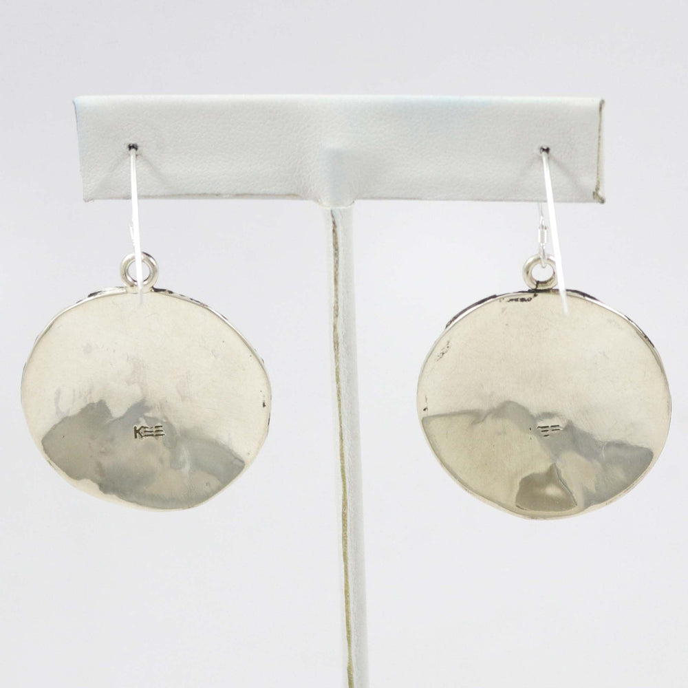 Petroglyph Earrings by Kee Yazzie - Garland's