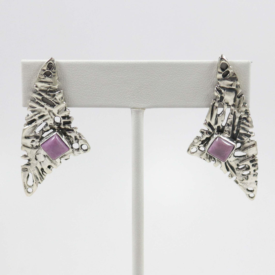 Phosphosiderite Earrings by Noah Pfeffer - Garland's