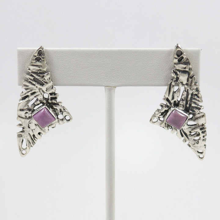 Phosphosiderite Earrings by Noah Pfeffer - Garland's