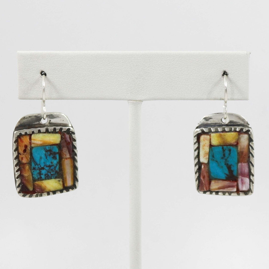 Multi-Stone Inlay Earrings by Charlie Favour - Garland's