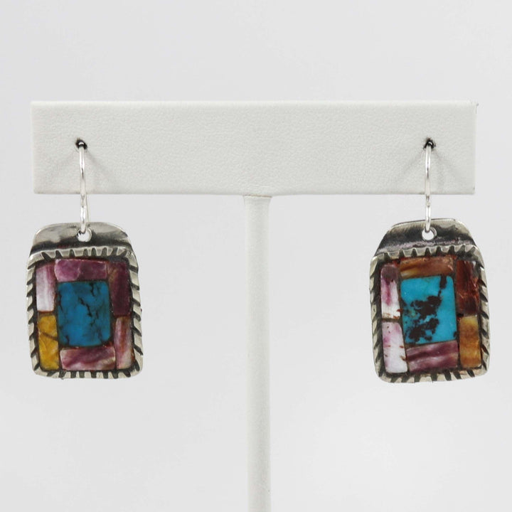 Multi-Stone Inlay Earrings by Charlie Favour - Garland's