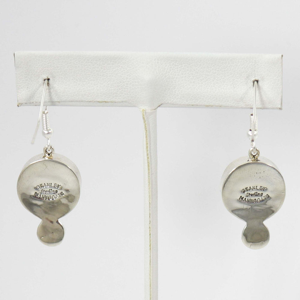 Inlay Earrings by Stanley Manygoats - Garland's