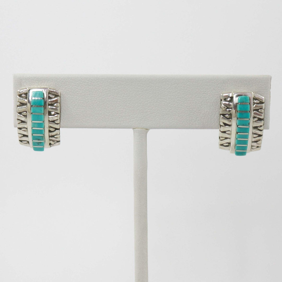 Turquoise Inlay Earrings
