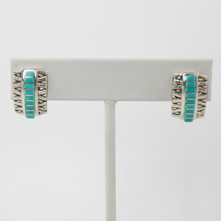 Turquoise Inlay Earrings
