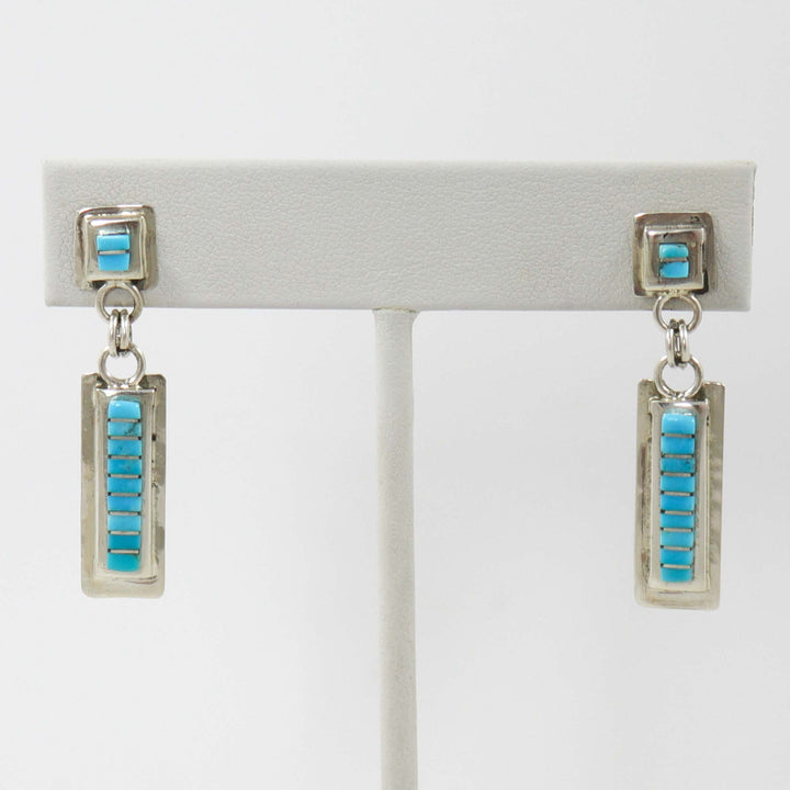 Turquoise Inlay Earrings