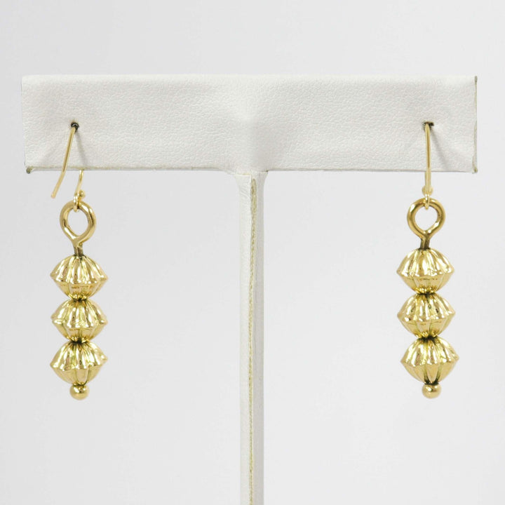 Fluted Bead Earrings