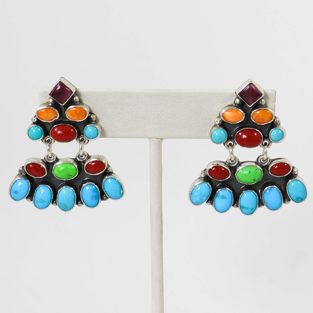 Multi-Stone Earrings