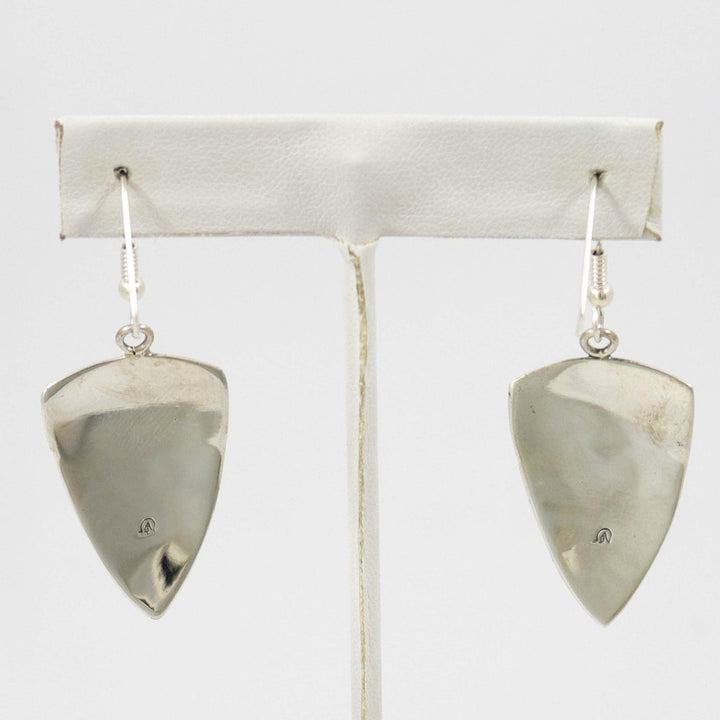 Silver Overlay Earrings