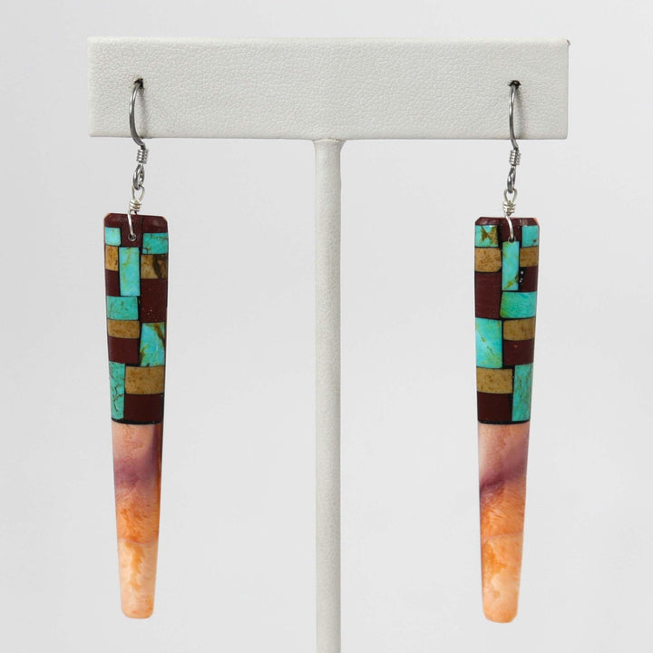 Mosaic Inlay Earrings