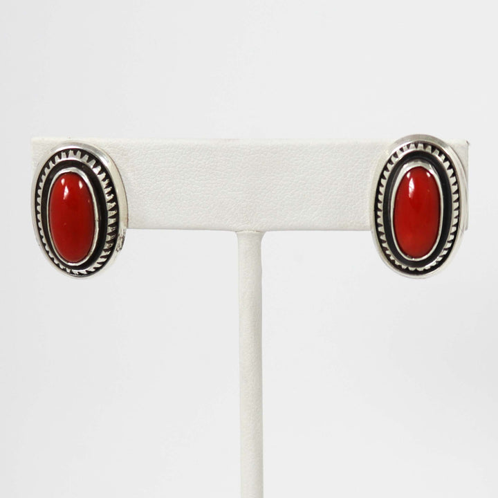 Coral Earrings