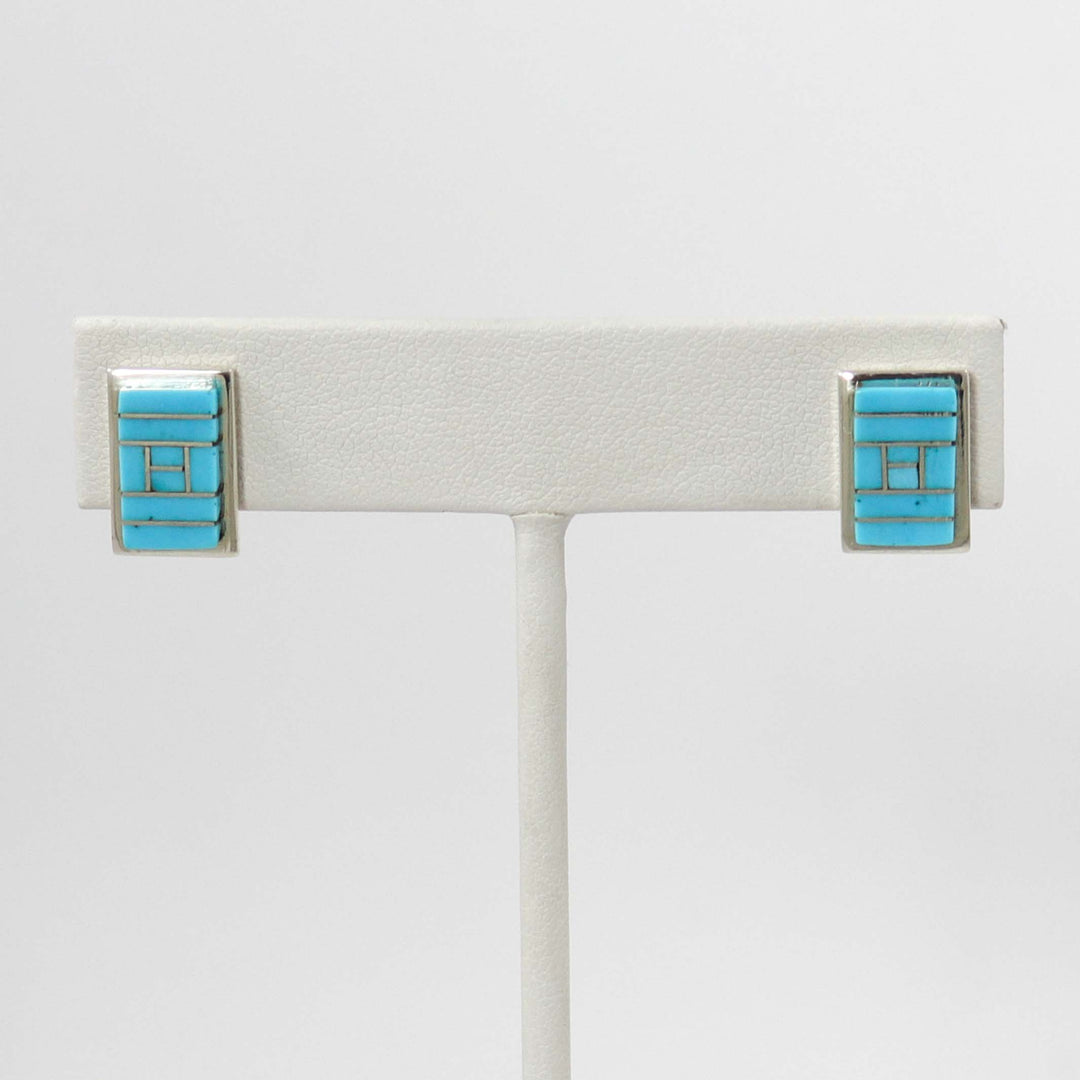 Turquoise Inlay Earrings