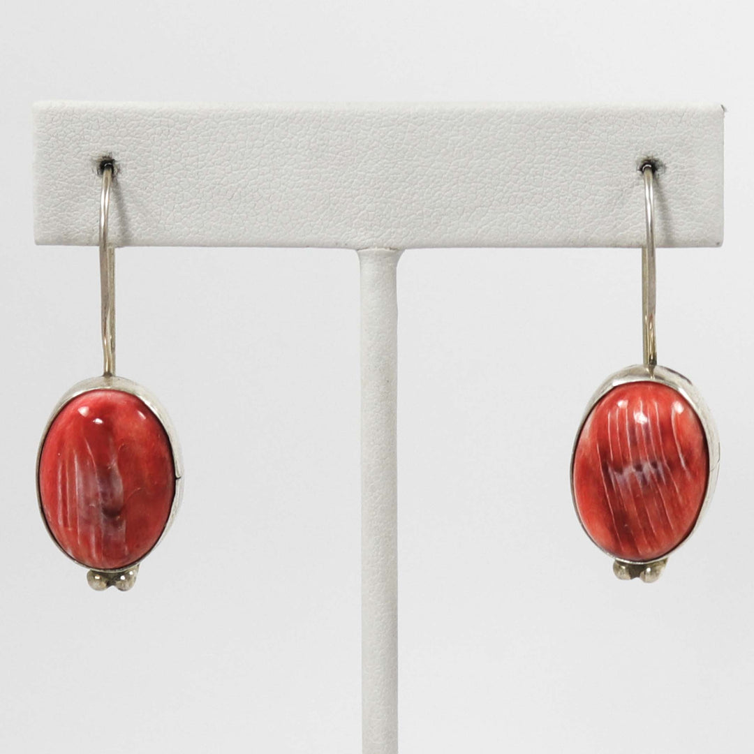 Spiny Oyster Earrings