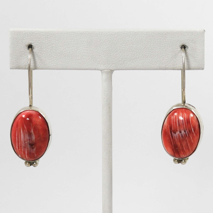 Spiny Oyster Earrings