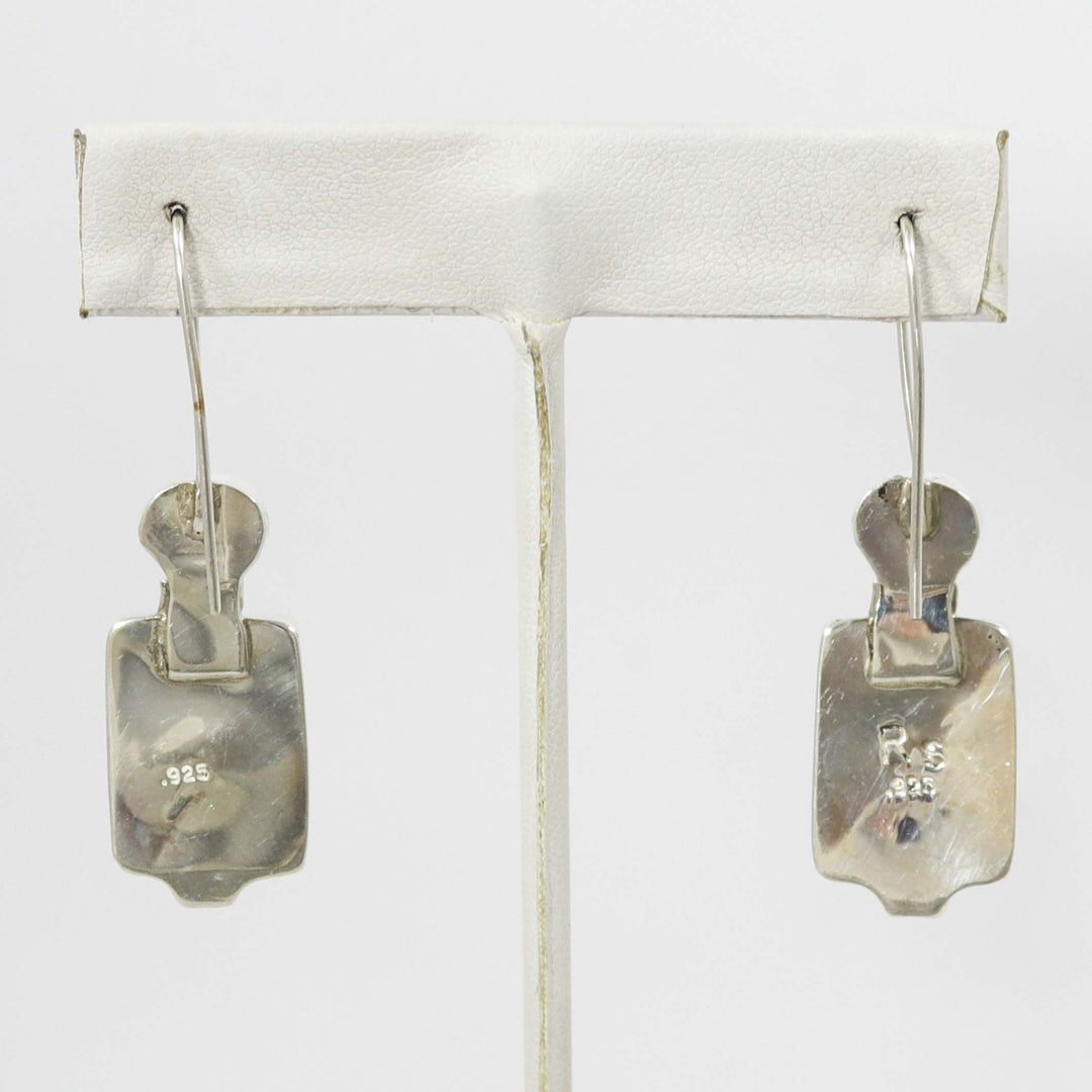 Turquoise and Lapis Earrings