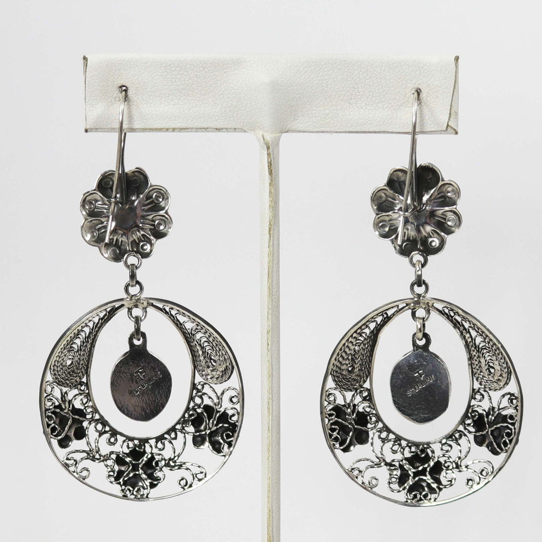 Turquoise Frida Kahlo Earrings