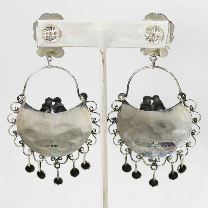 Turquoise Frida Kahlo Earrings