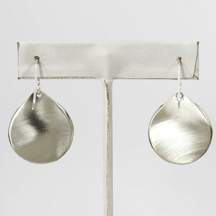 Silver Flower Earrings