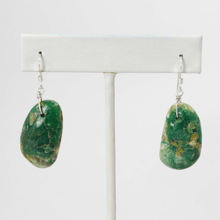 Turquoise Slab Earrings