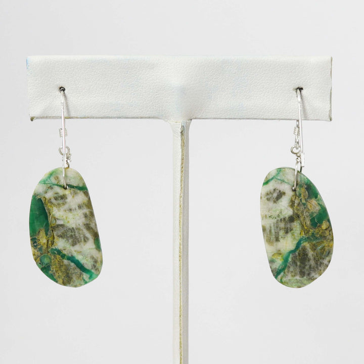 Turquoise Slab Earrings