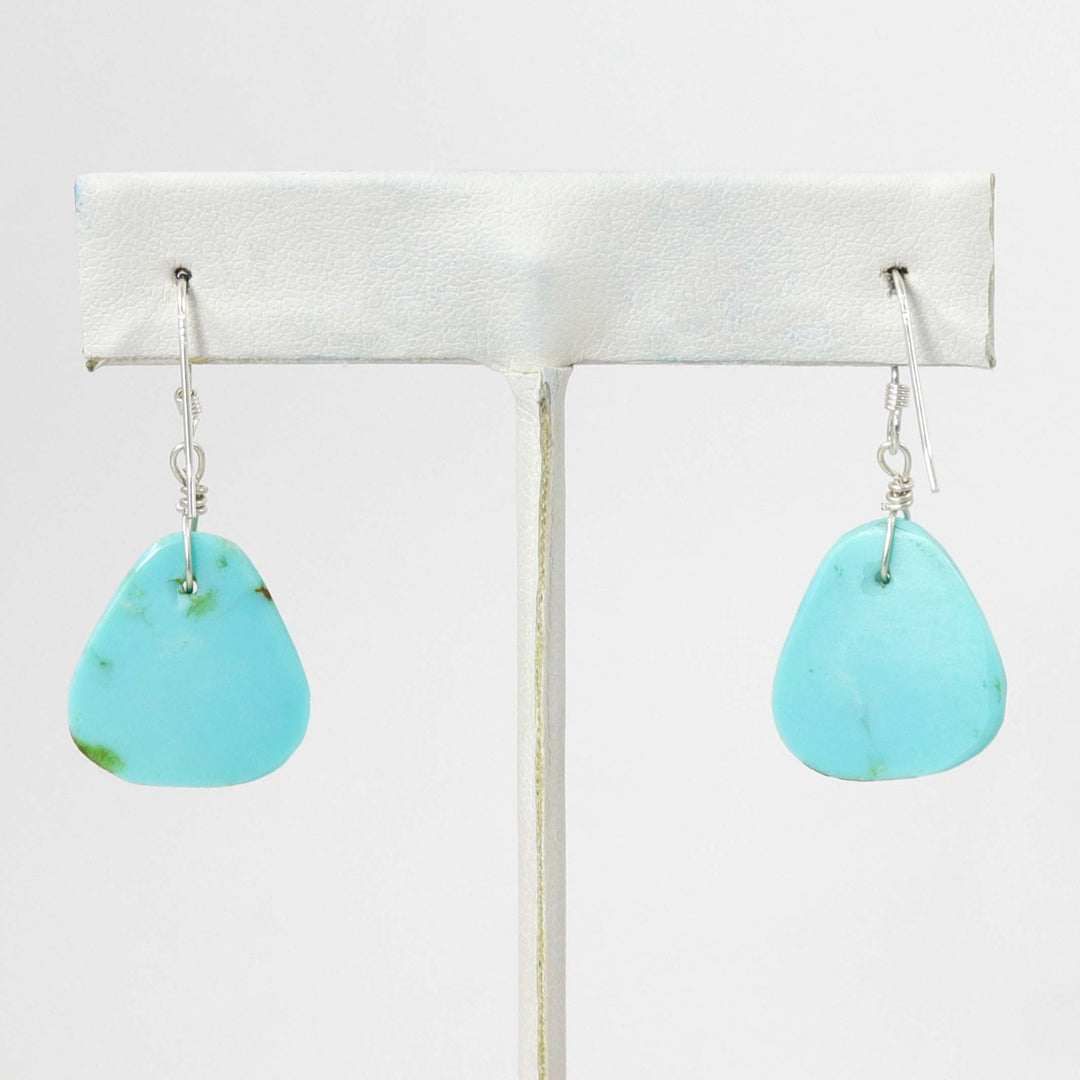 Turquoise Slab Earrings