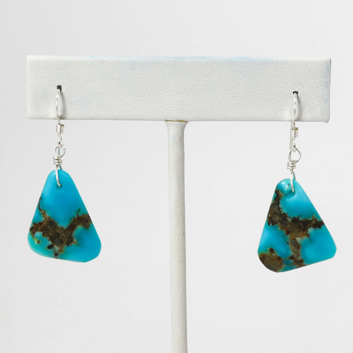 Turquoise Slab Earrings