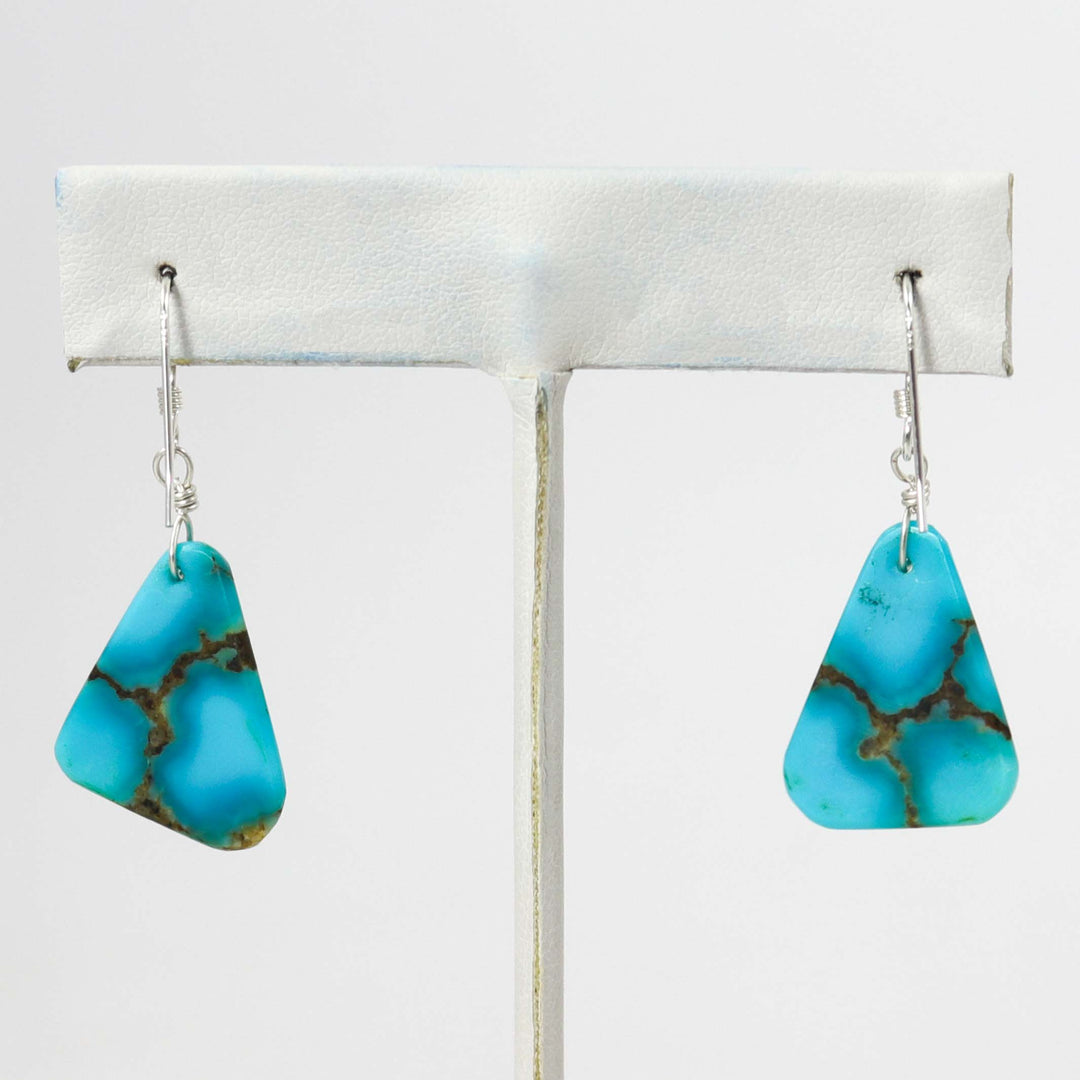 Turquoise Slab Earrings