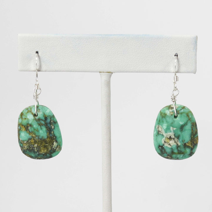 Turquoise Slab Earrings