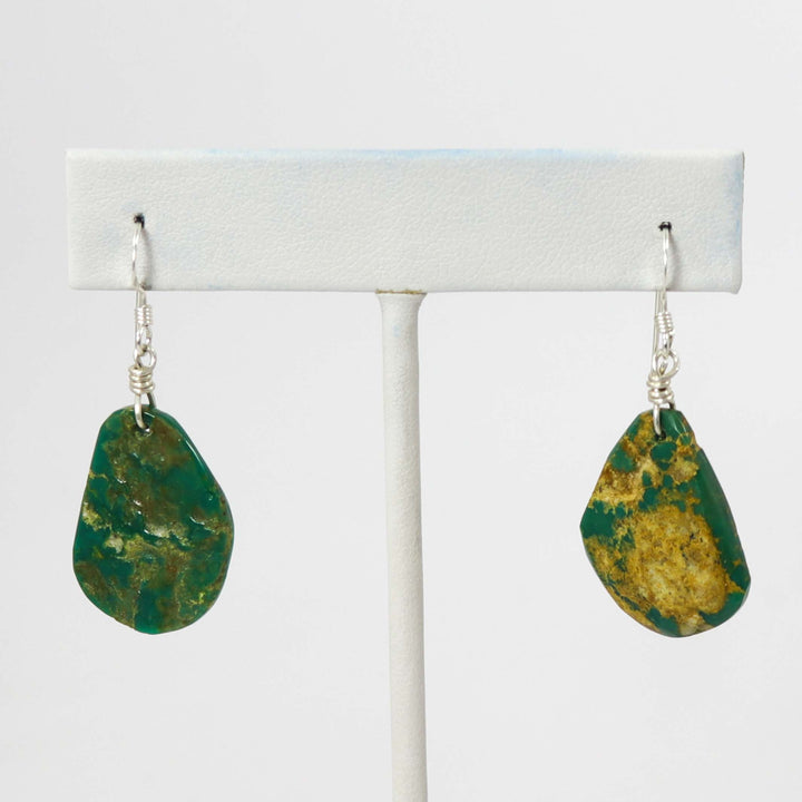 Turquoise Slab Earrings