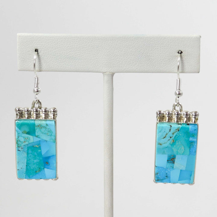 Turquoise Inlay Earrings