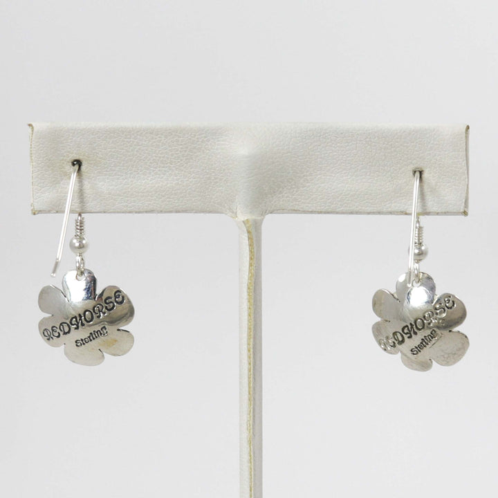 Silver Flower Earrings