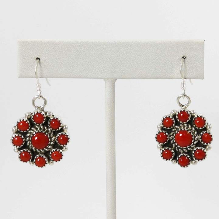 Coral Earrings