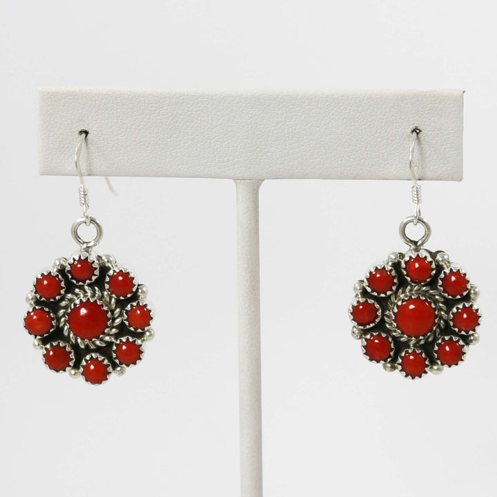 Coral Earrings