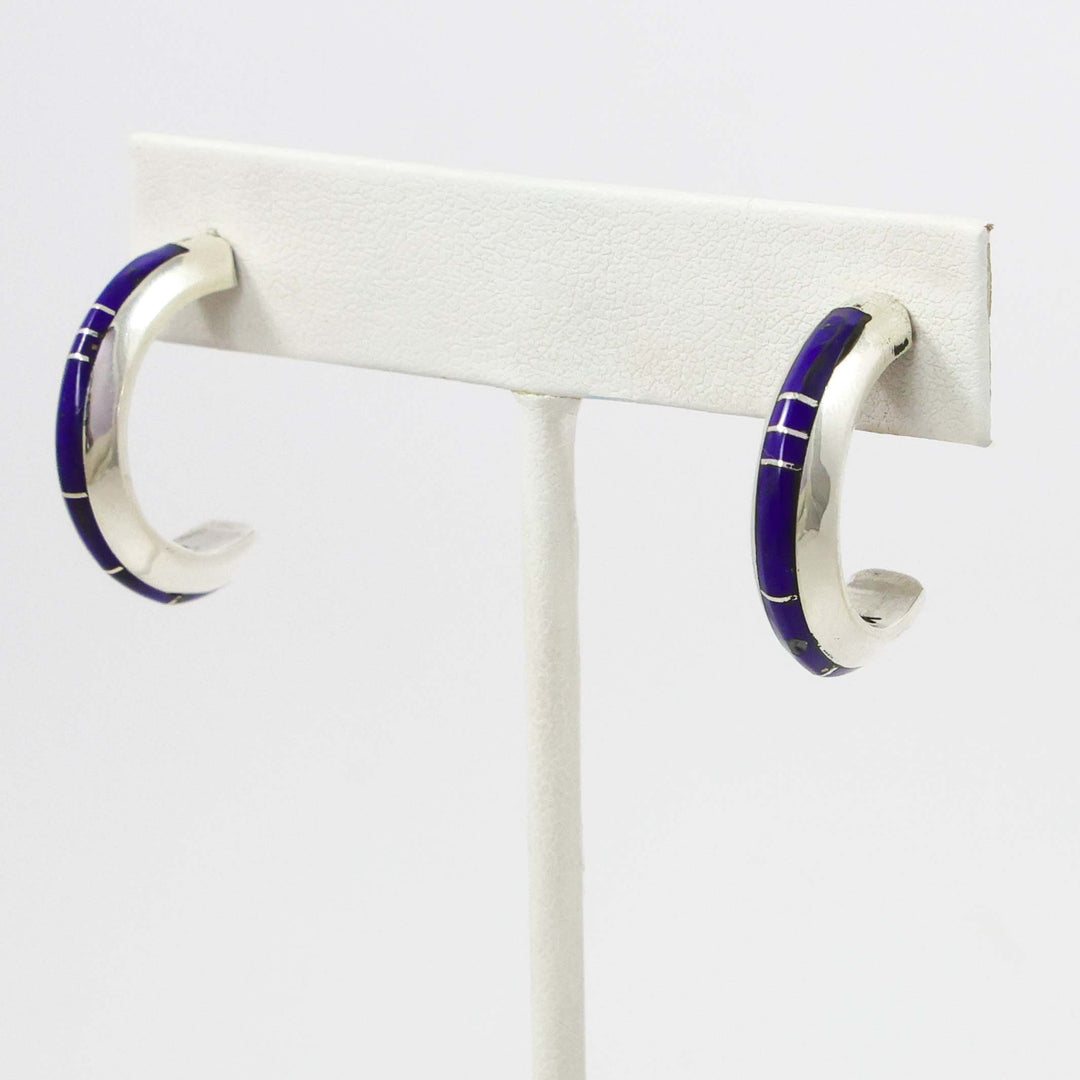 Inlay Hoop Earrings