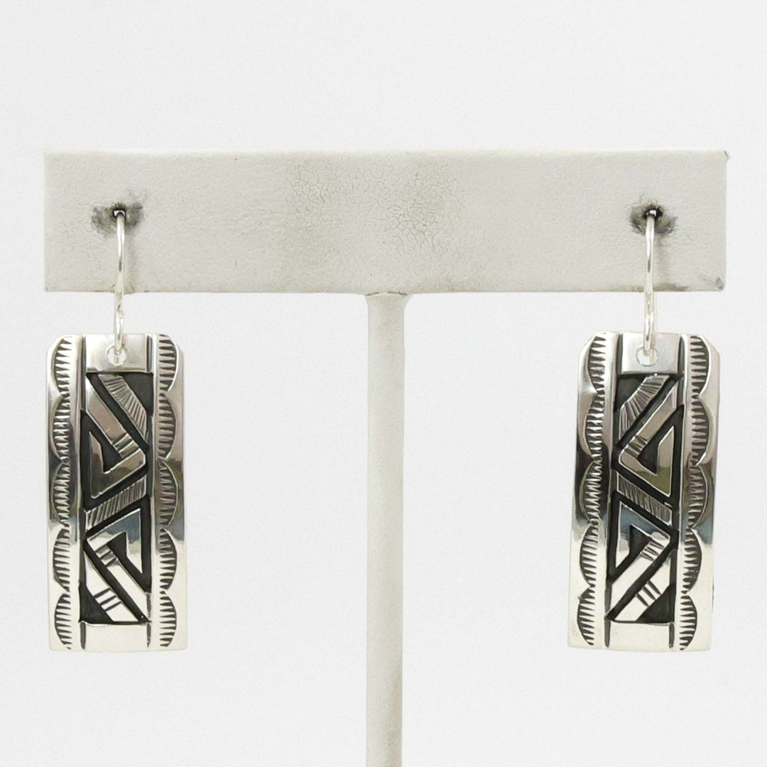 Silver Overlay Earrings