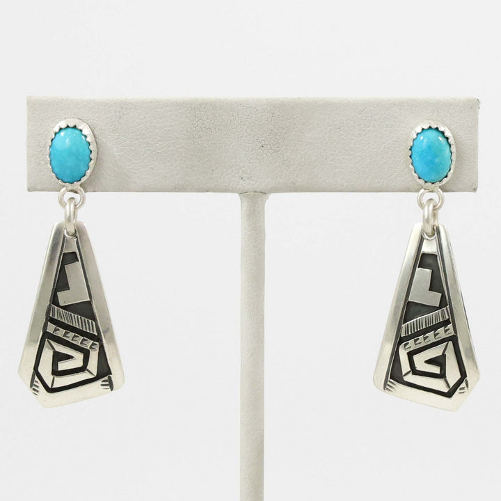Sleeping Beauty Turquoise Earrings