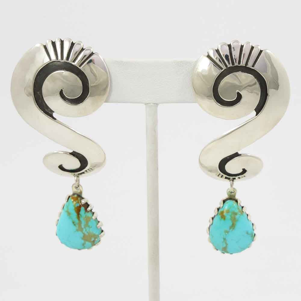 Fox Turquoise Earrings