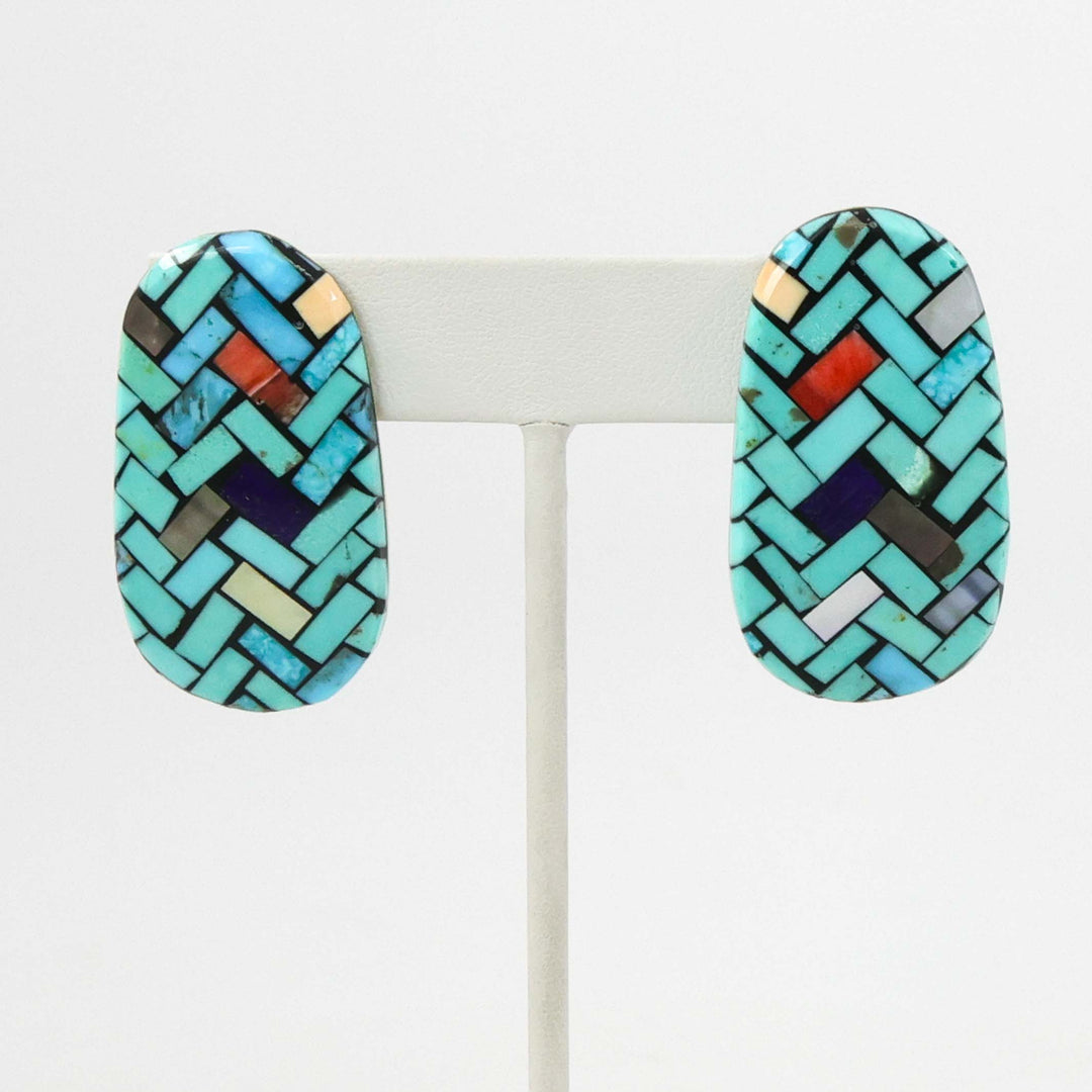 Inlay Earrings