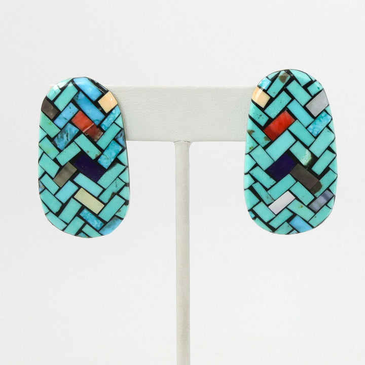 Inlay Earrings