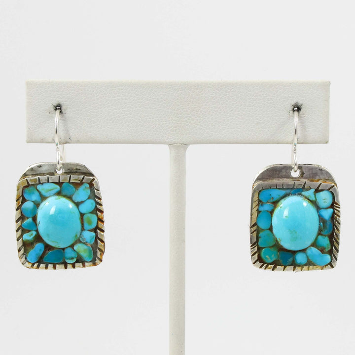 Turquoise Inlay Earrings