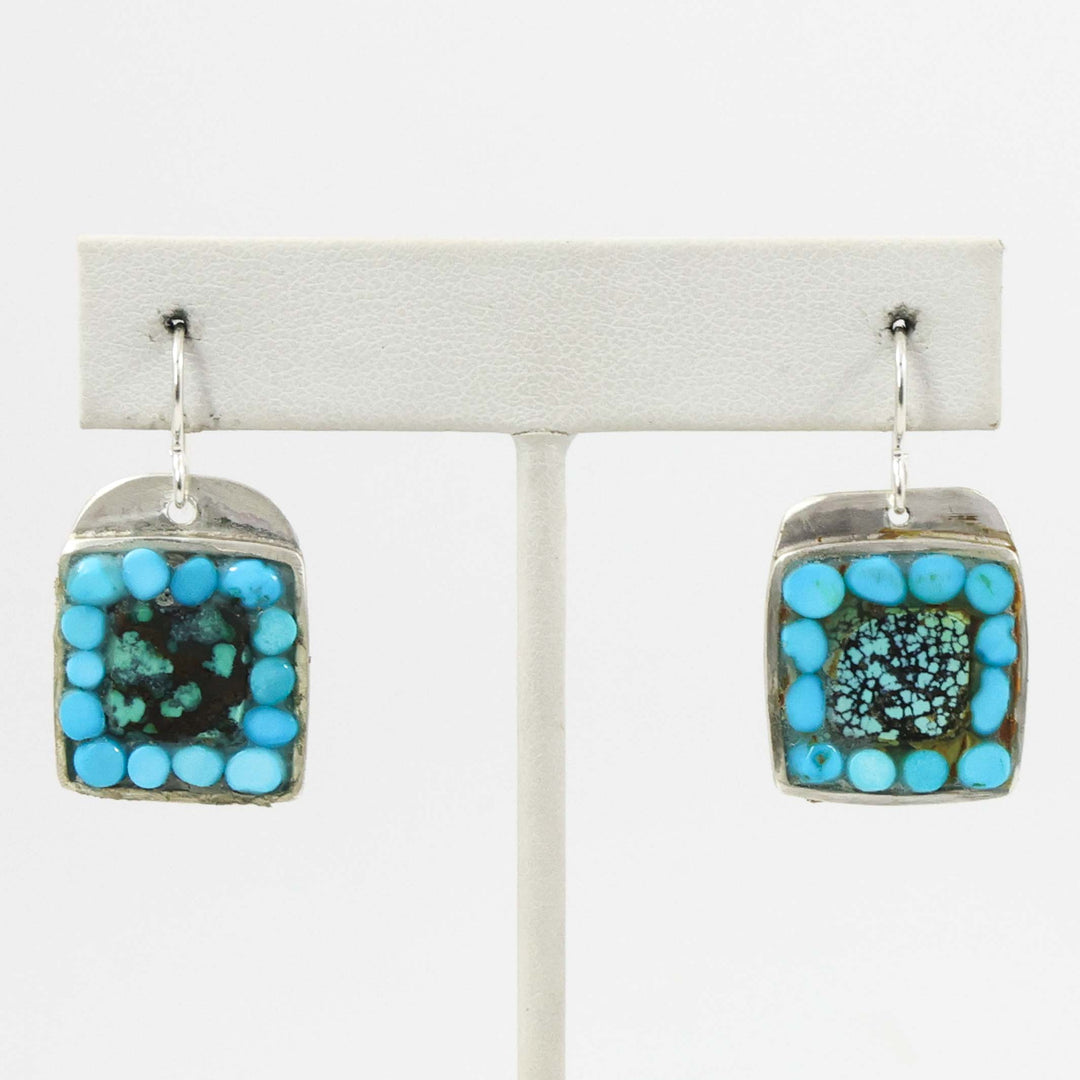 Turquoise Inlay Earrings