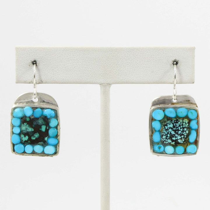 Turquoise Inlay Earrings