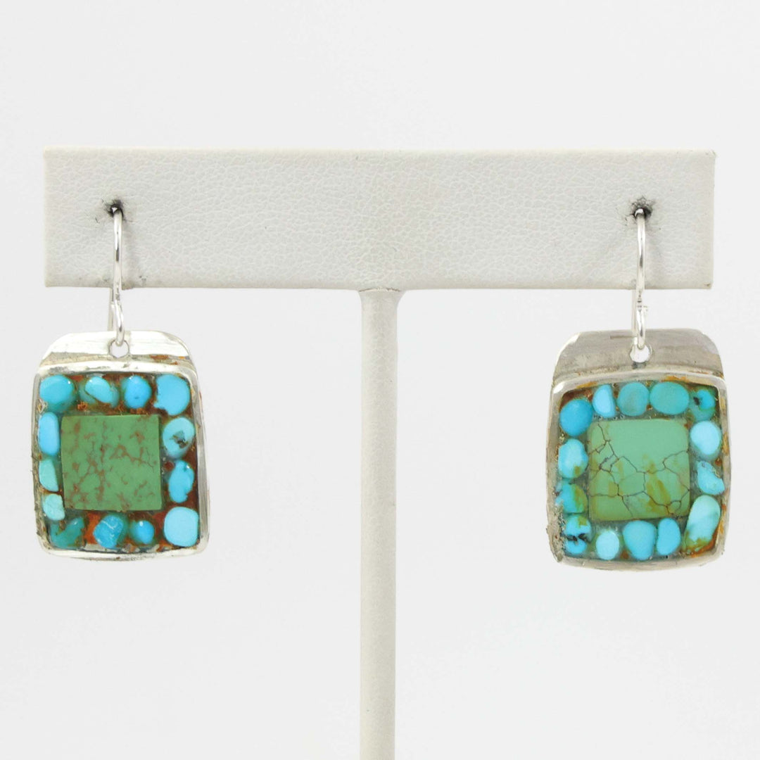 Turquoise Inlay Earrings