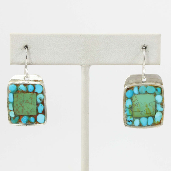 Turquoise Inlay Earrings