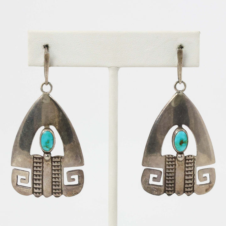 1970s Turquoise Earrings