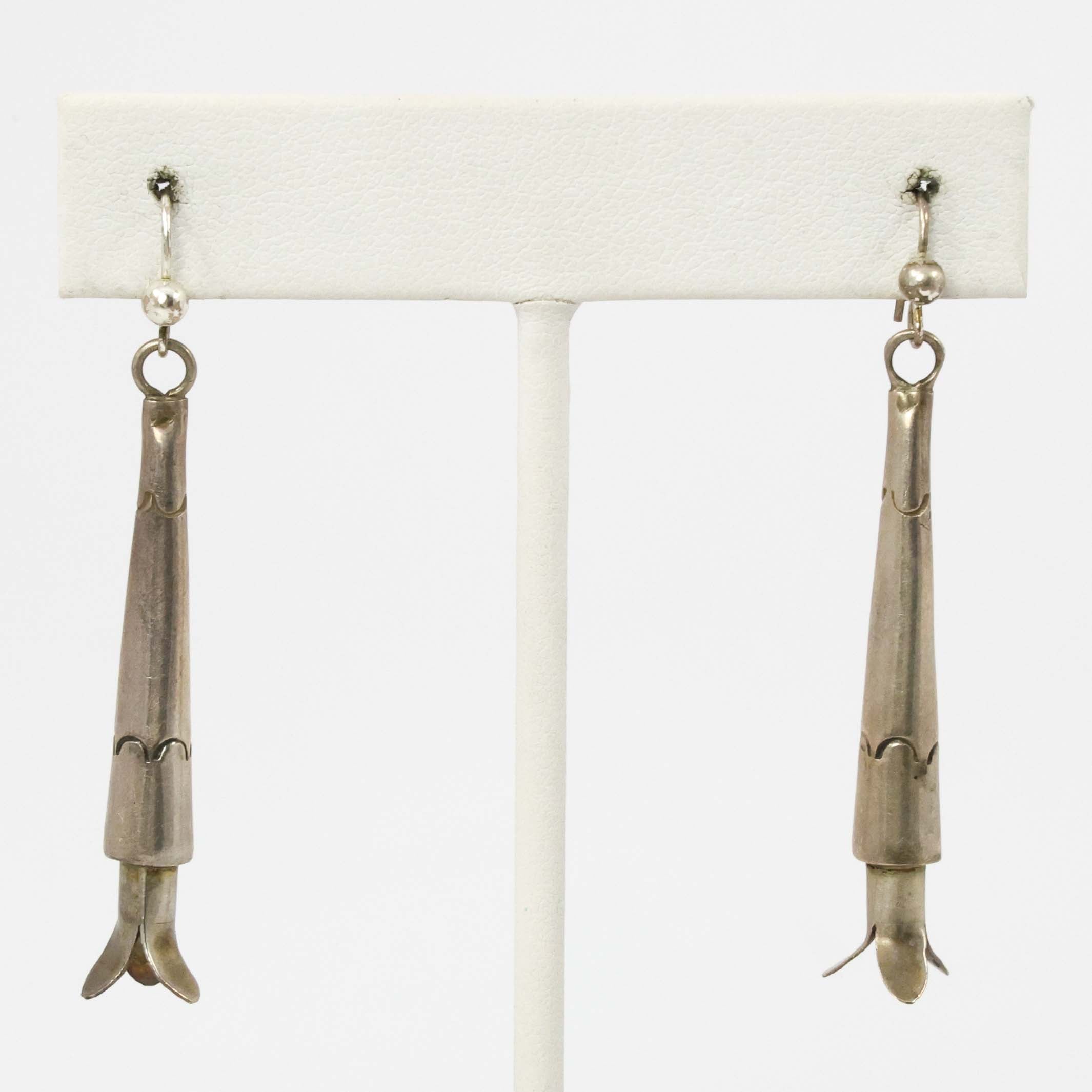 ＊韓国＊［FRAGFARM］Seashell Earrings Tee 3color Tassel Earrings Women Long Fringe Drop Earrings – Crystal