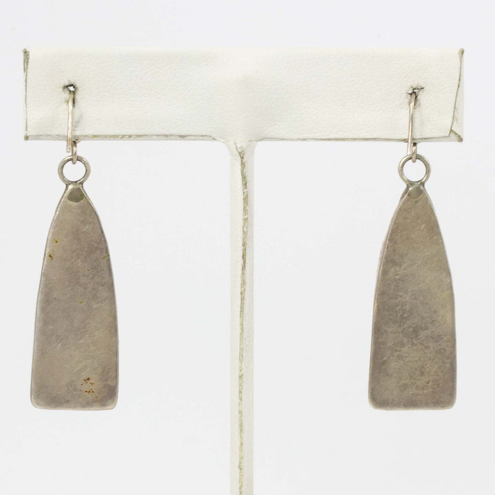 Turquoise and Jet Earrings