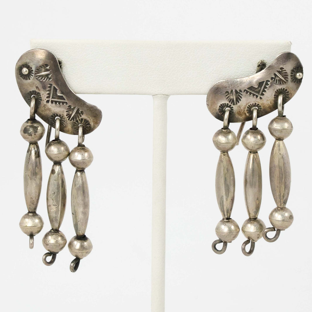 1970s Silver Earrings