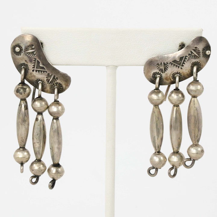 1970s Silver Earrings
