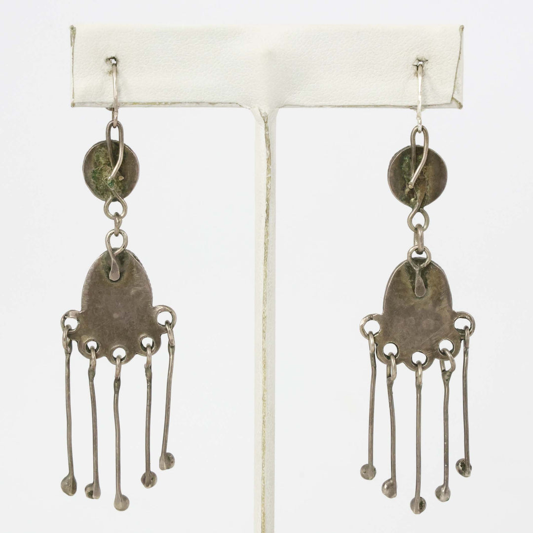 1940s Turquoise Earrings
