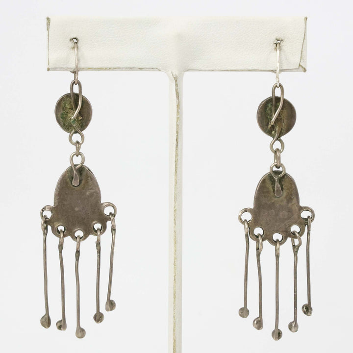 1940s Turquoise Earrings